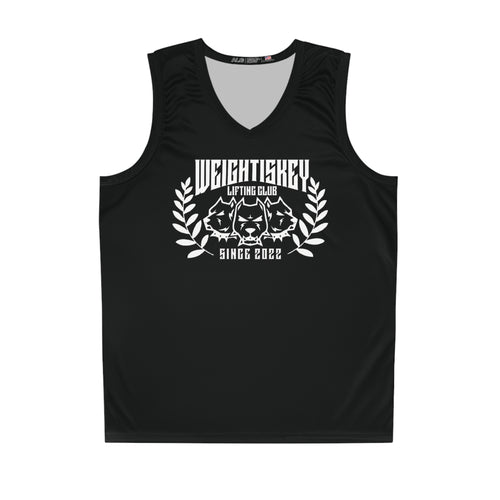 Weightiskey Lifting Club Basketball Jersey